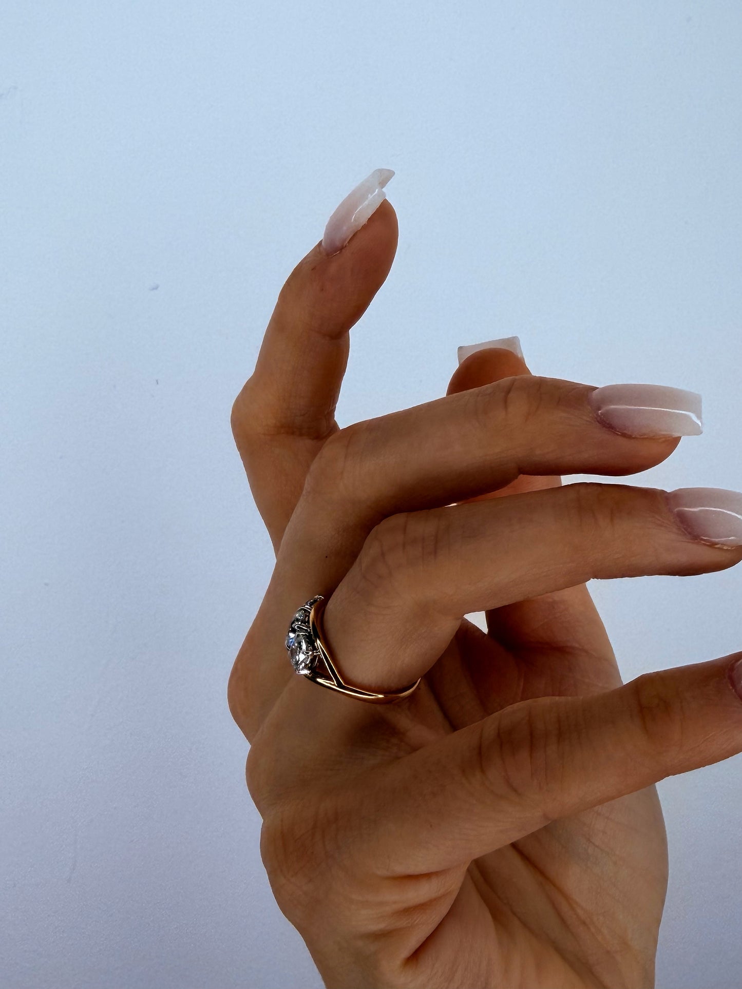 Aria Yellow Gold Ring