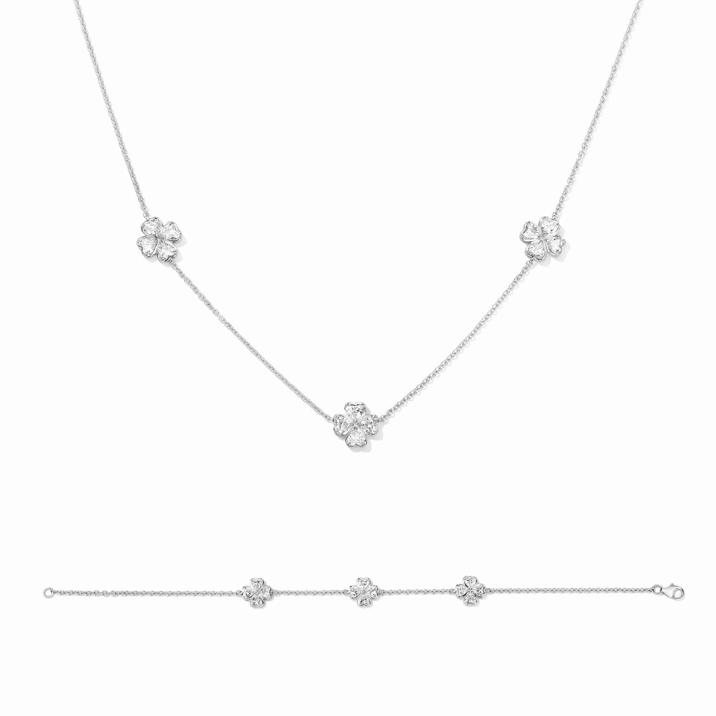 Lucky Clover Platinum Set