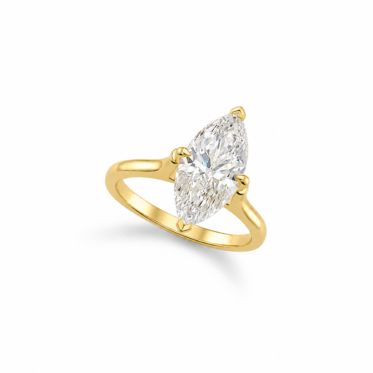 Serena Yellow Gold Ring