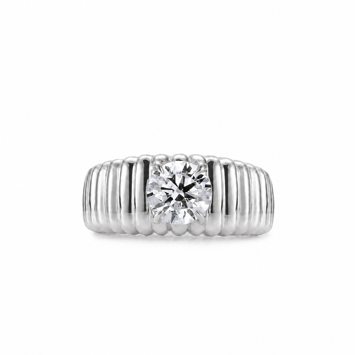 Victoria White Gold Ring