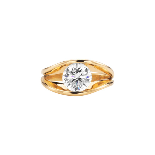 Lucy Yellow Gold Ring