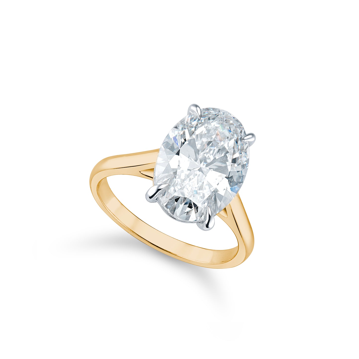 Sophia White and Yellow Gold Ring