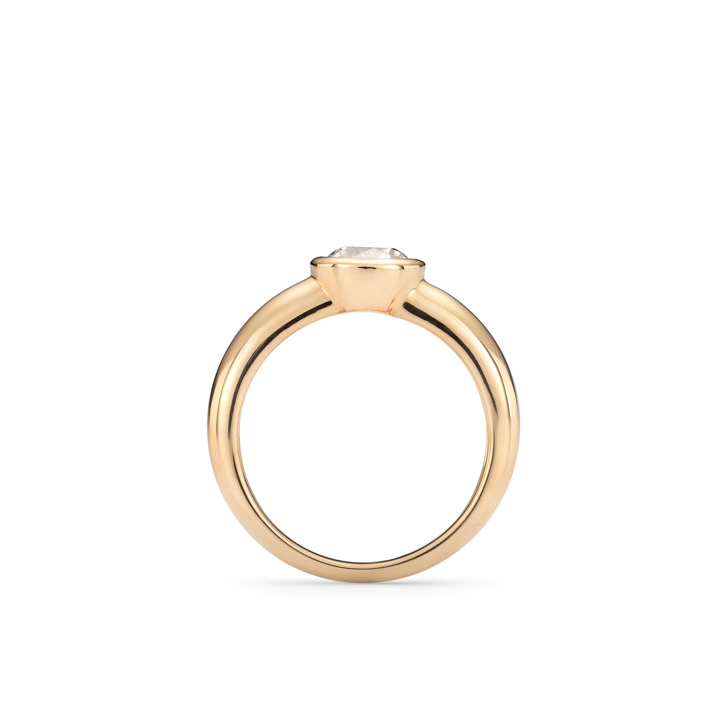 Aurora Yellow Gold Ring