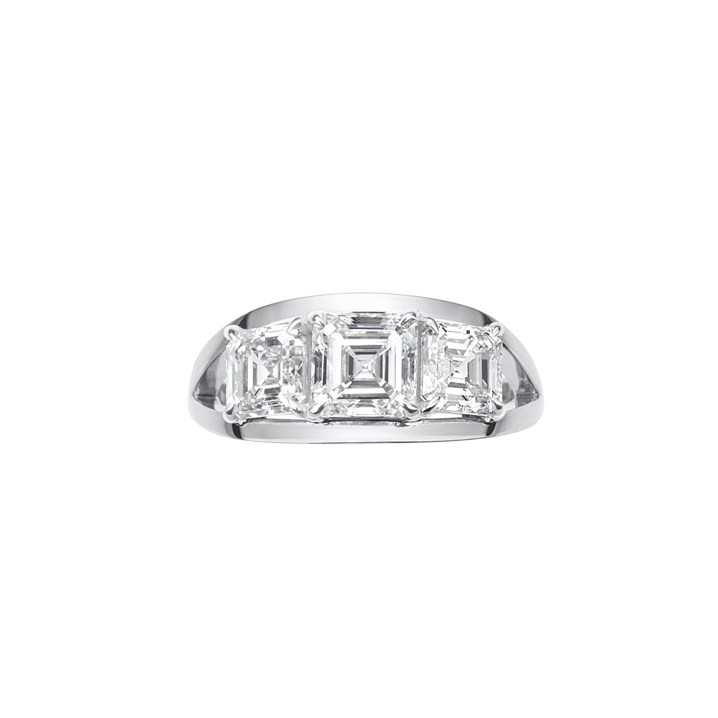 Anastasia White Gold Ring