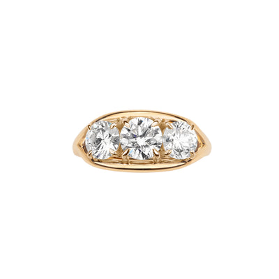 Aria Yellow Gold Ring
