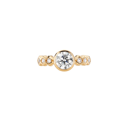 The Cloud Yellow Gold Ring