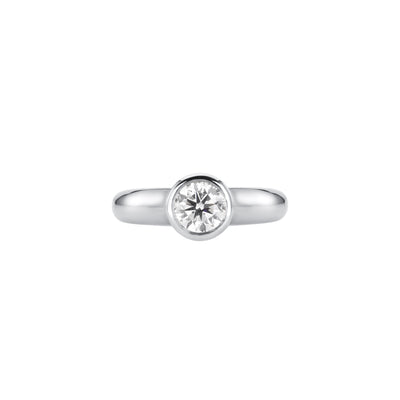 Aurora White Gold Ring