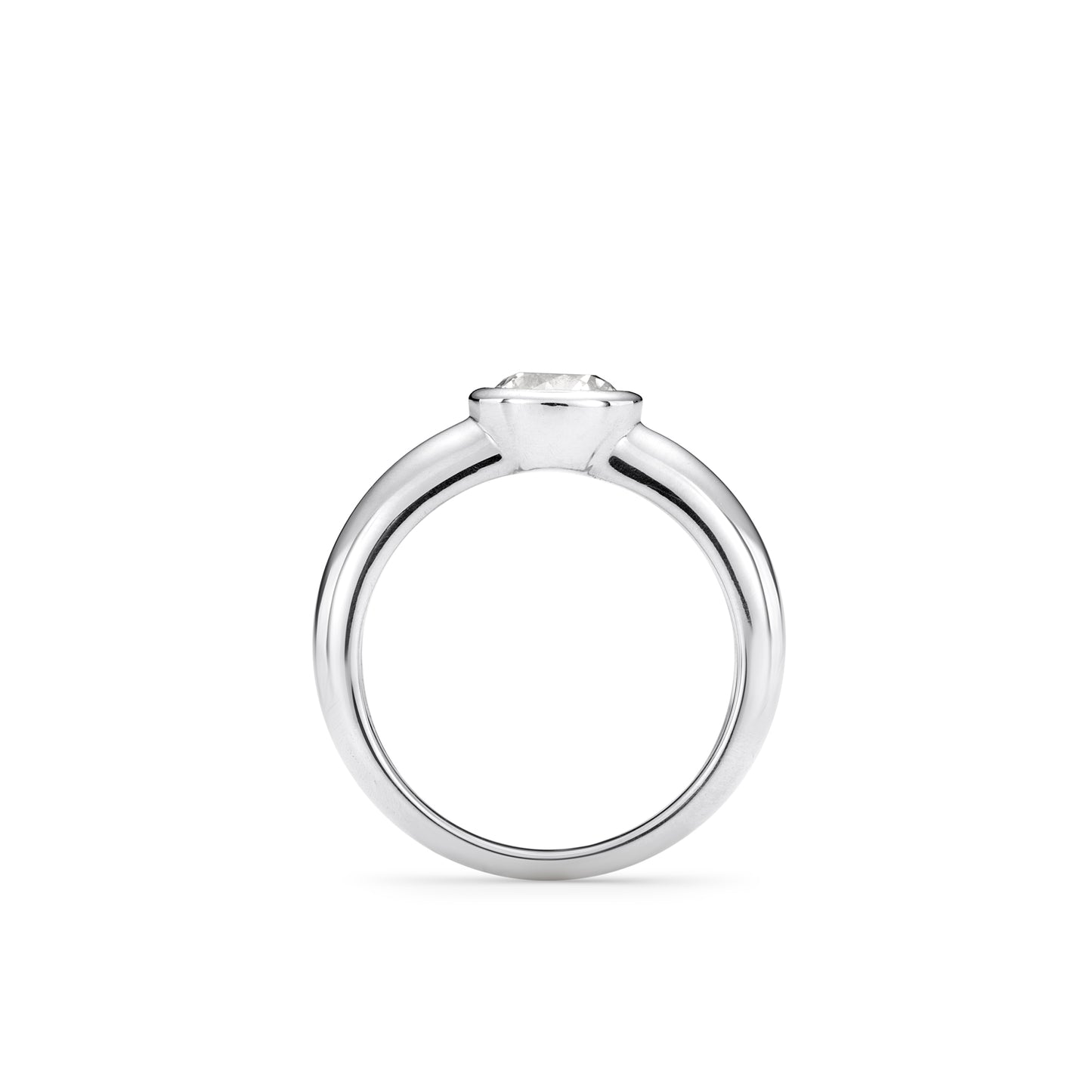 Aurora White Gold Ring