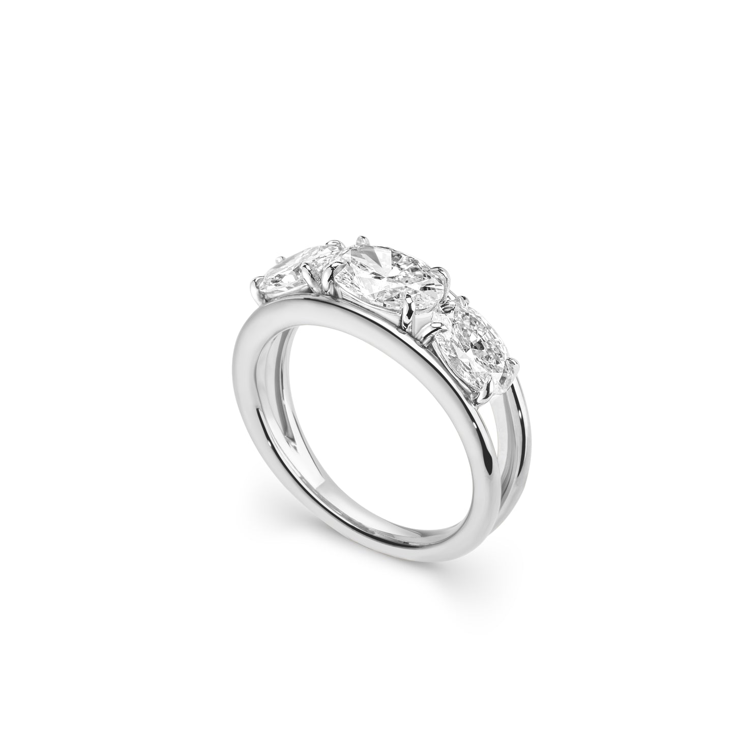 Clara White Gold Ring