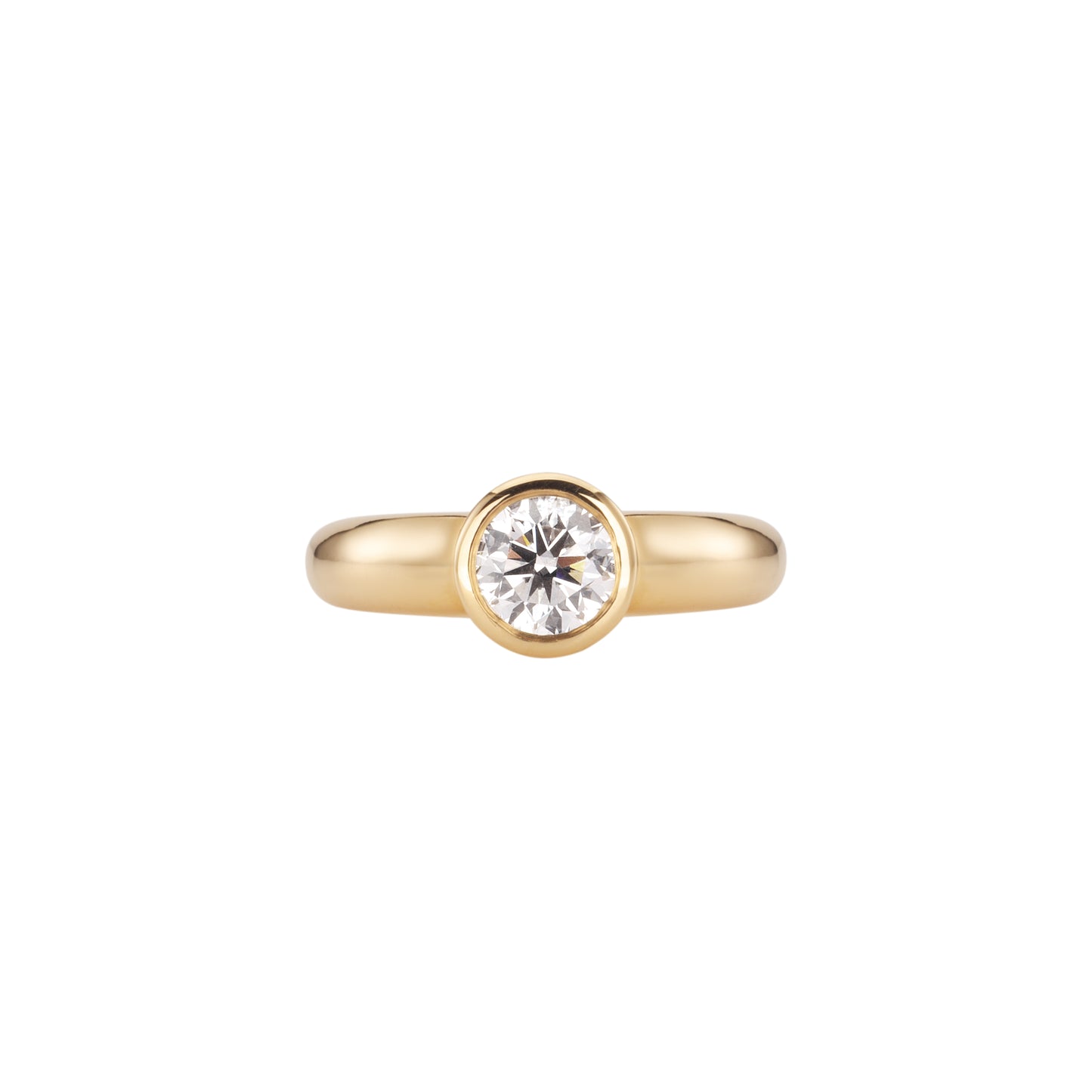 Aurora Yellow Gold Ring