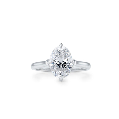 Elise White Gold Ring