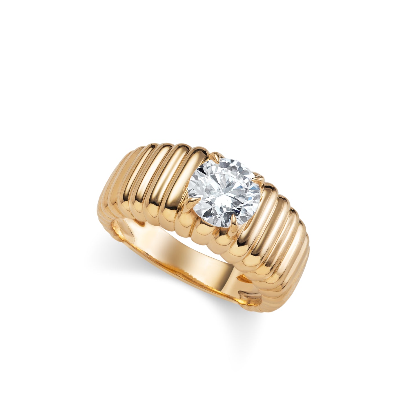 Victoria Yellow Gold Ring