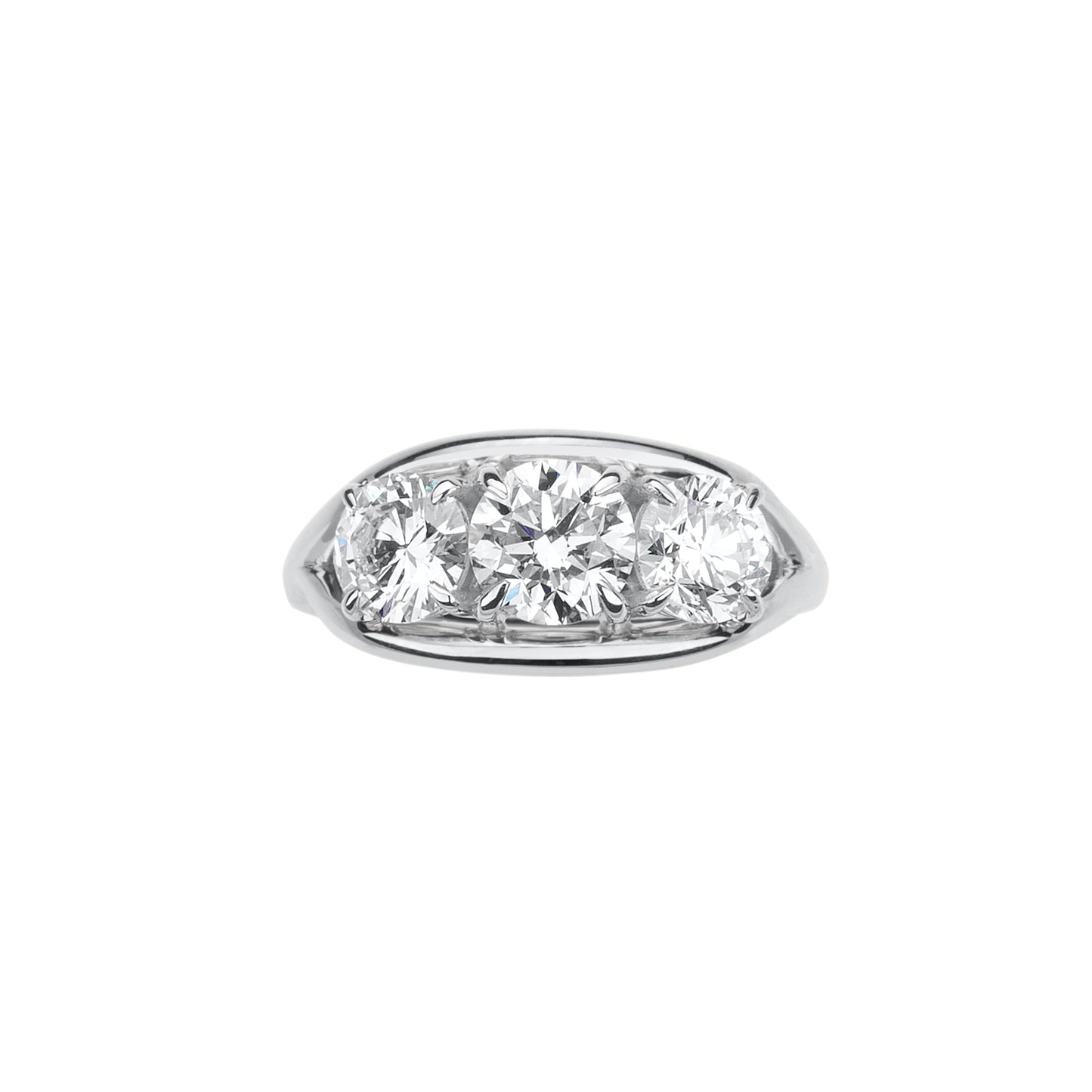 Aria White Gold Ring