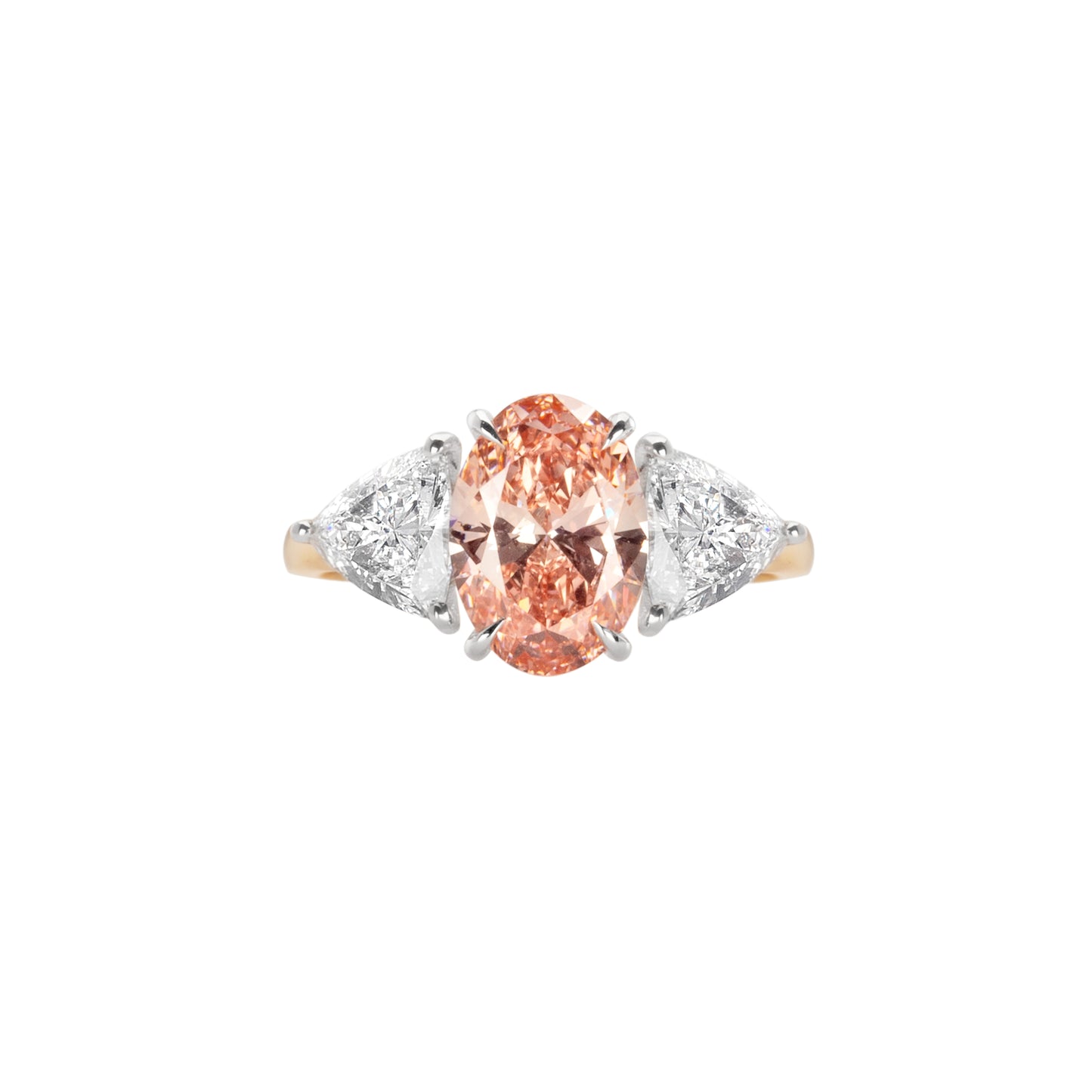 Rosaline White and Yellow Gold Ring
