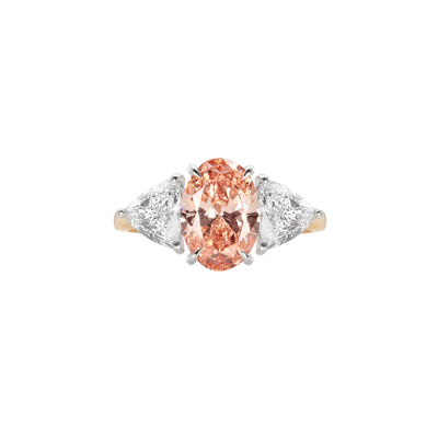 Rosaline White and Yellow Gold Ring