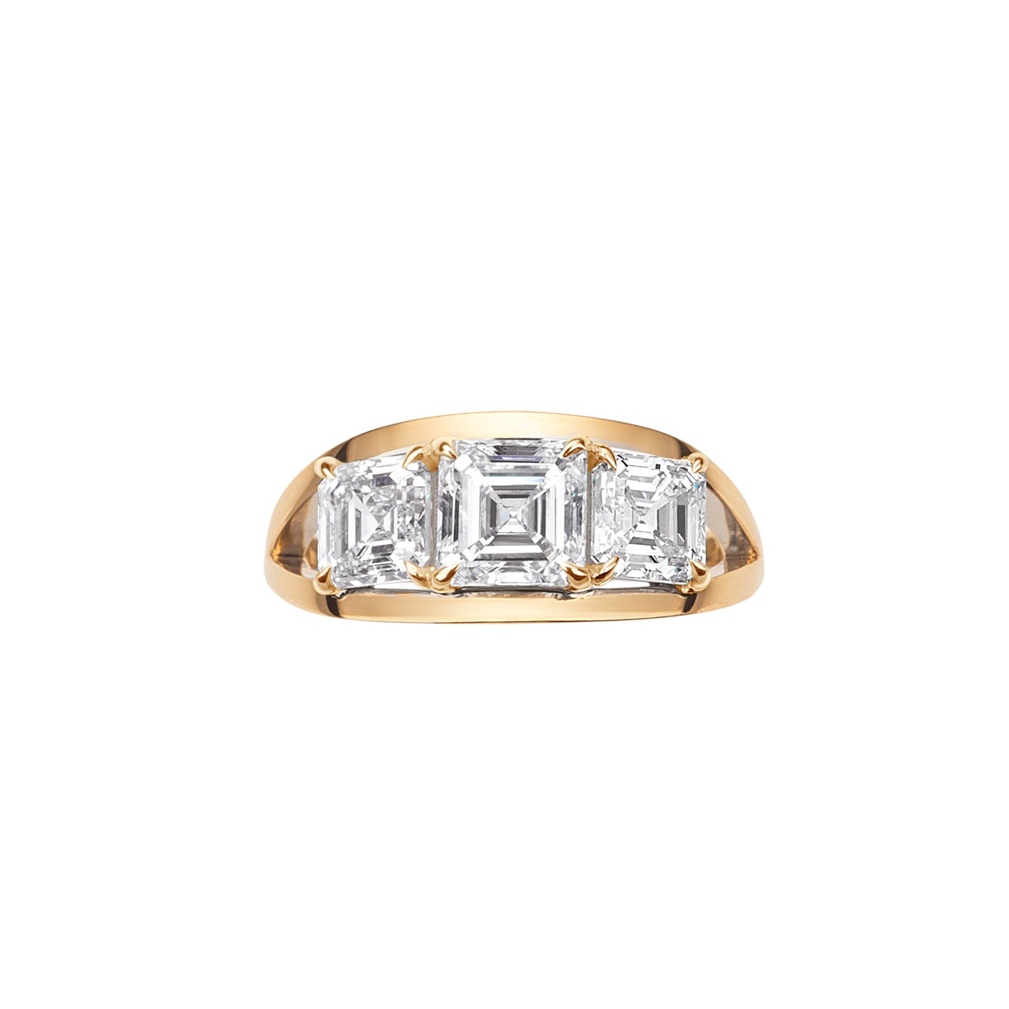 Anastasia Yellow Gold Ring