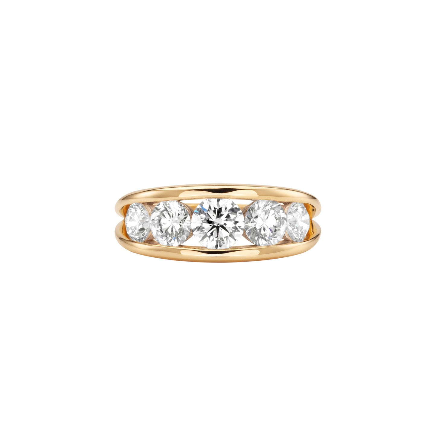 Amelia Yellow Gold Ring