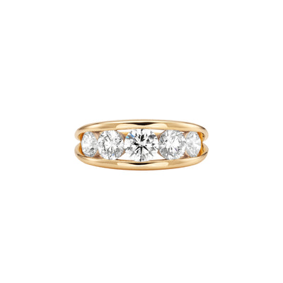 Amelia Yellow Gold Ring