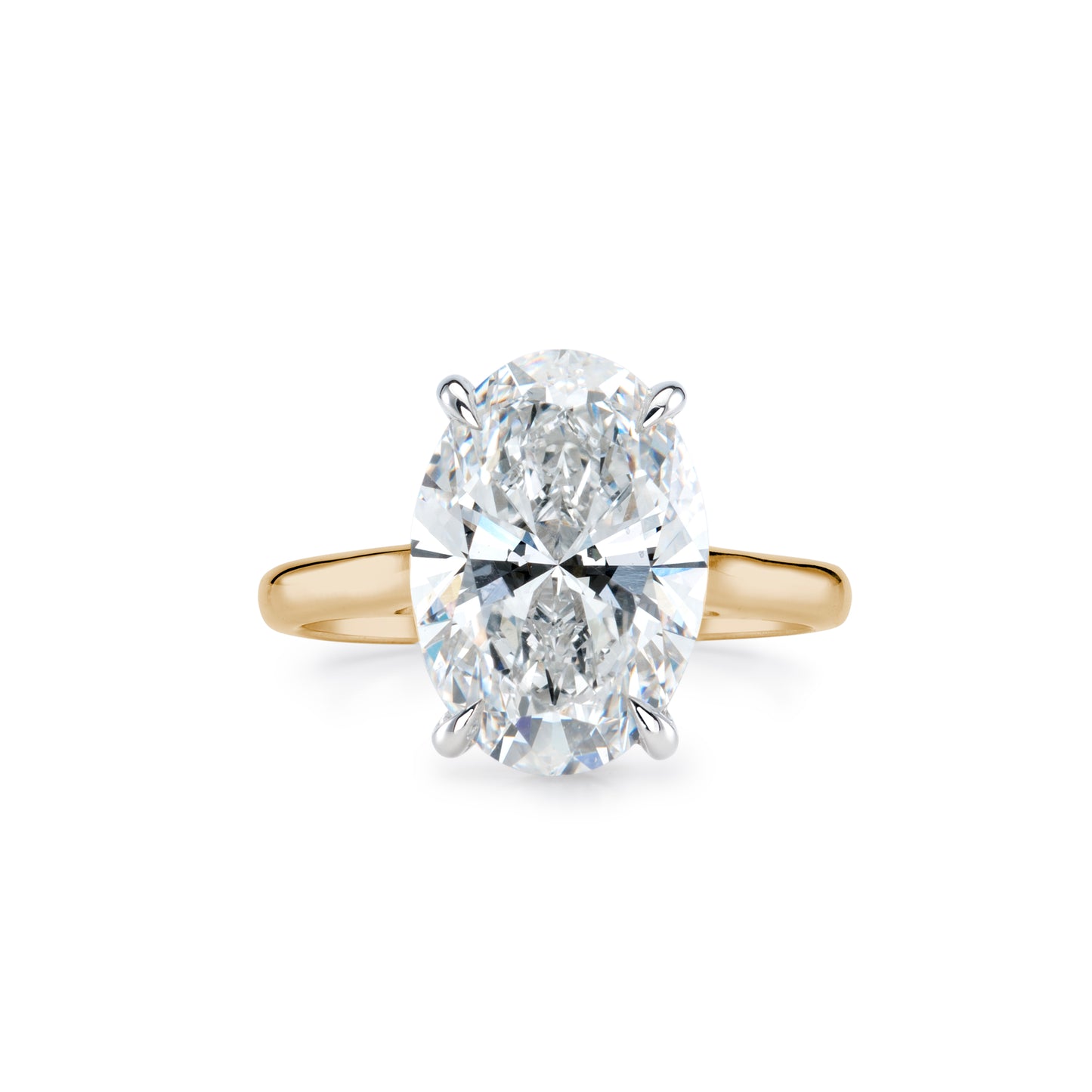 Sophia White and Yellow Gold Ring