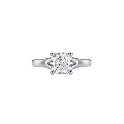 Crown White Gold Ring