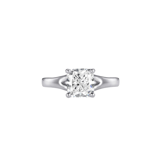 Crown White Gold Ring