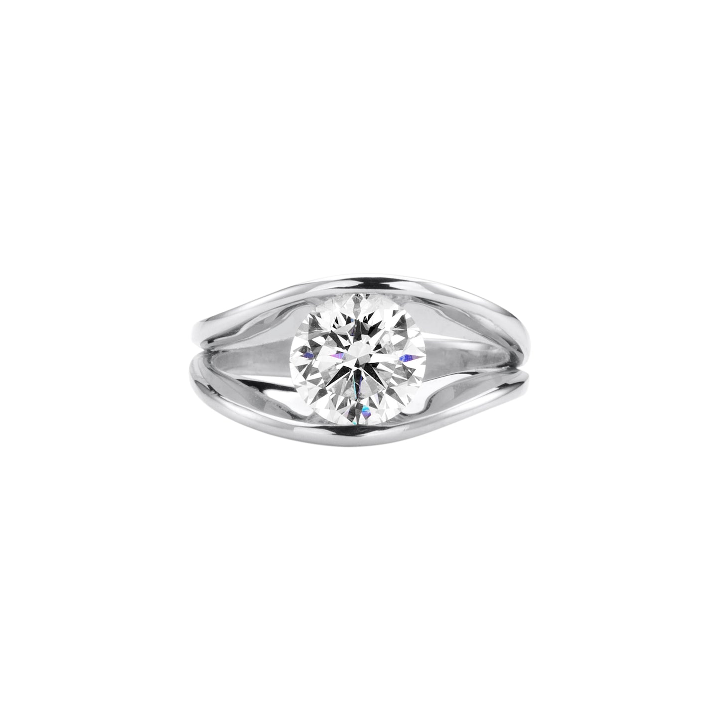 Lucy White Gold Ring