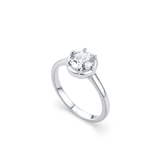 Georgian White Gold Ring