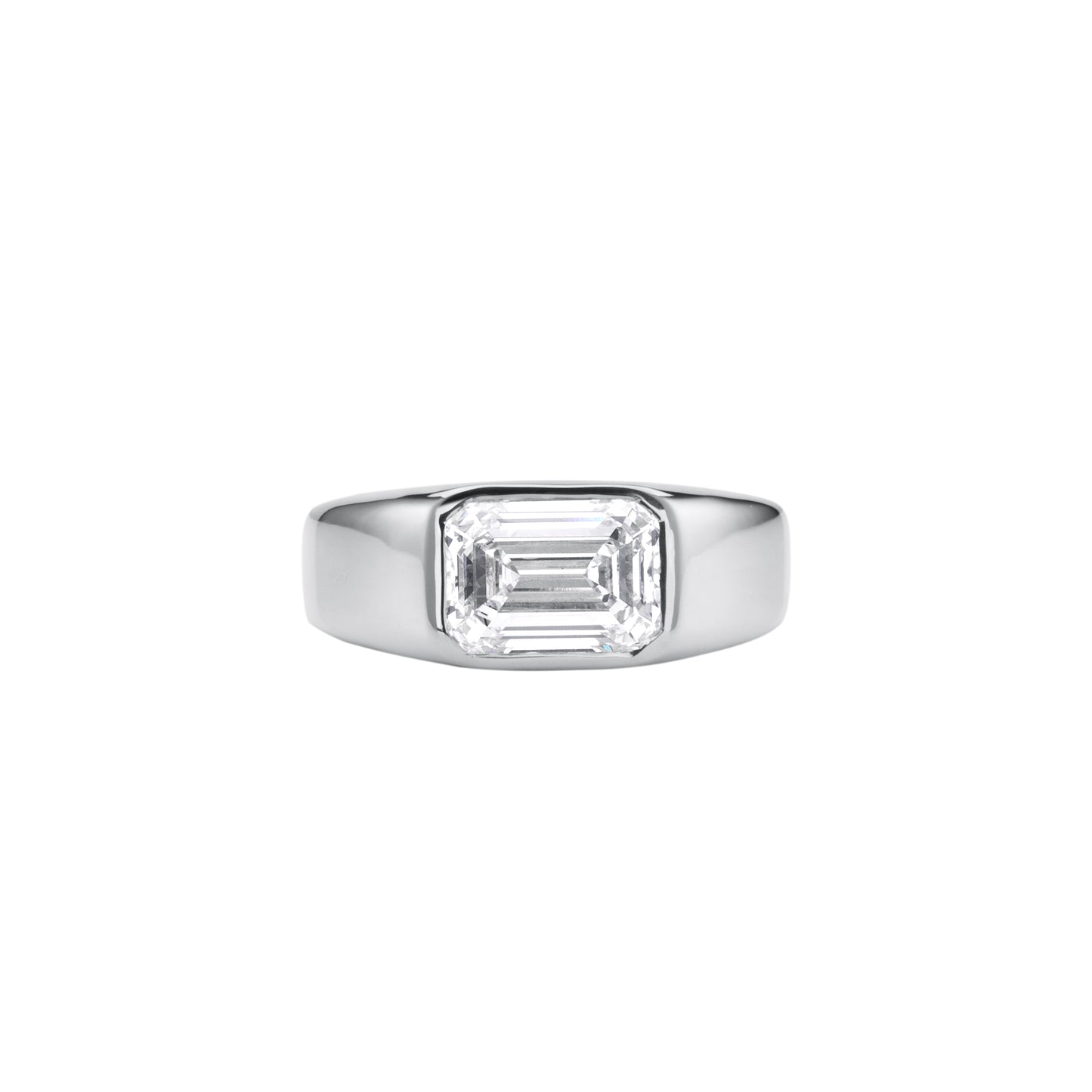 Imperial White Gold Ring