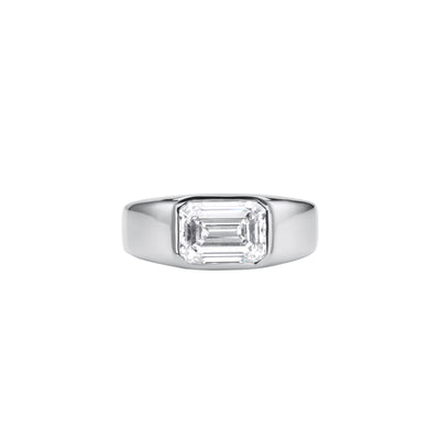 Imperial White Gold Ring