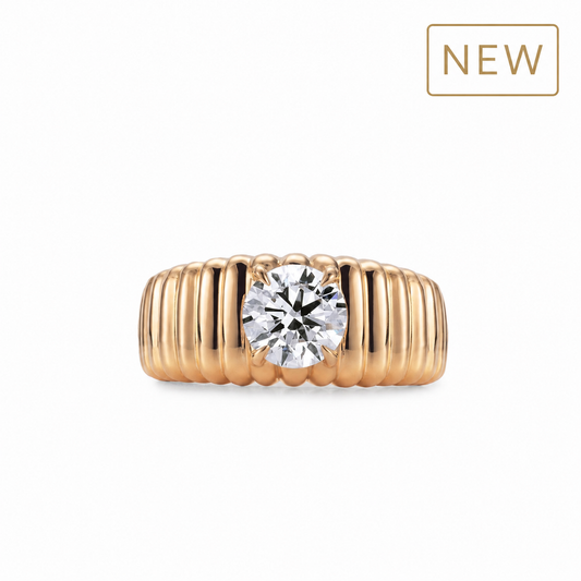 Victoria Yellow Gold Ring