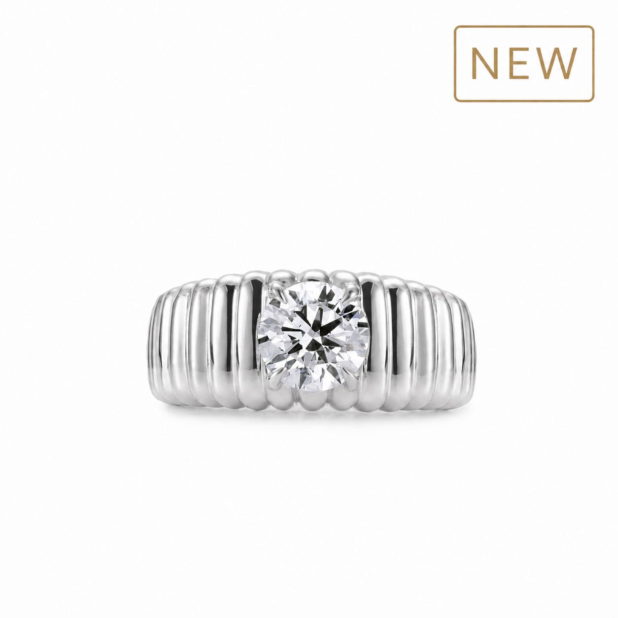 Victoria White Gold Ring