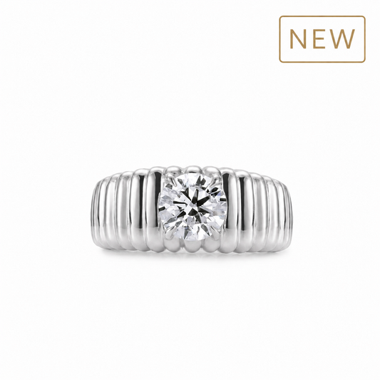 Victoria White Gold Ring