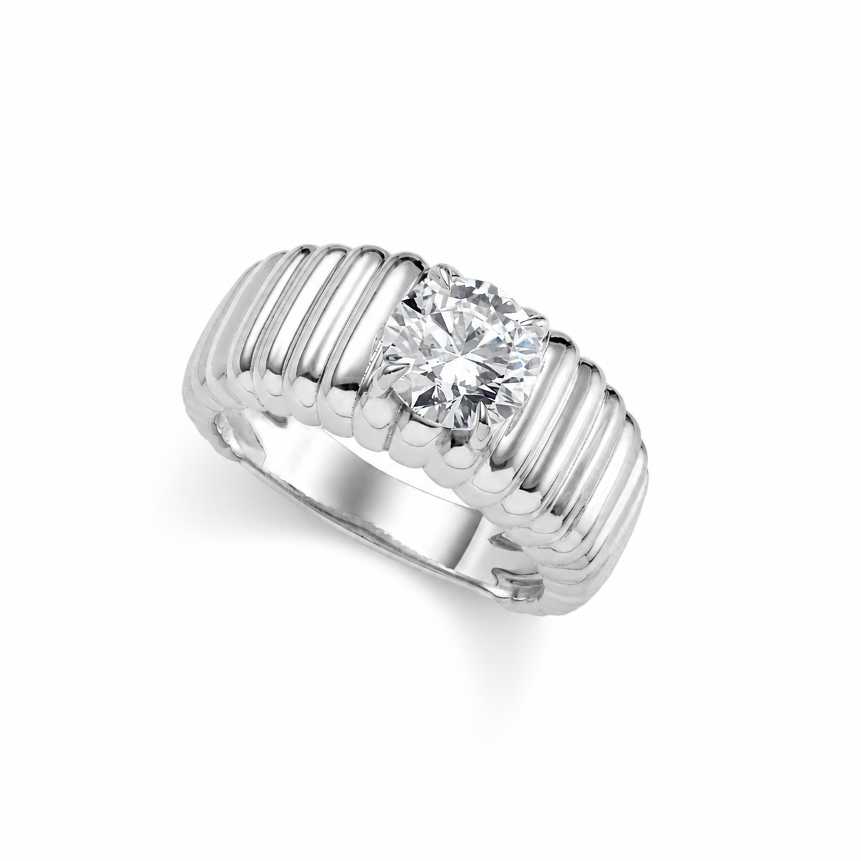 Victoria White Gold Ring