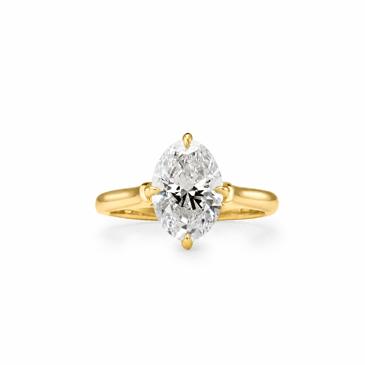 Elise Yellow Gold Ring