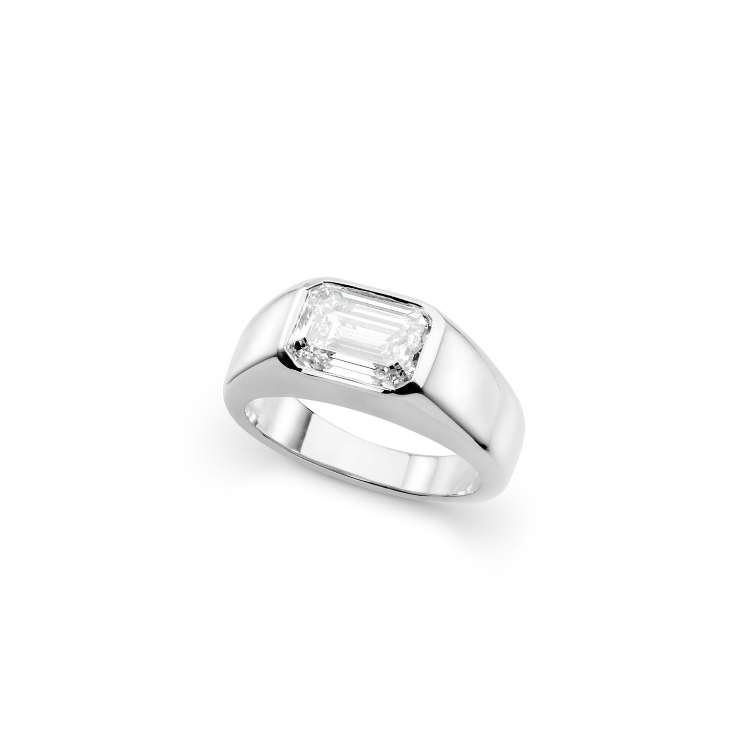 Imperial White Gold Ring