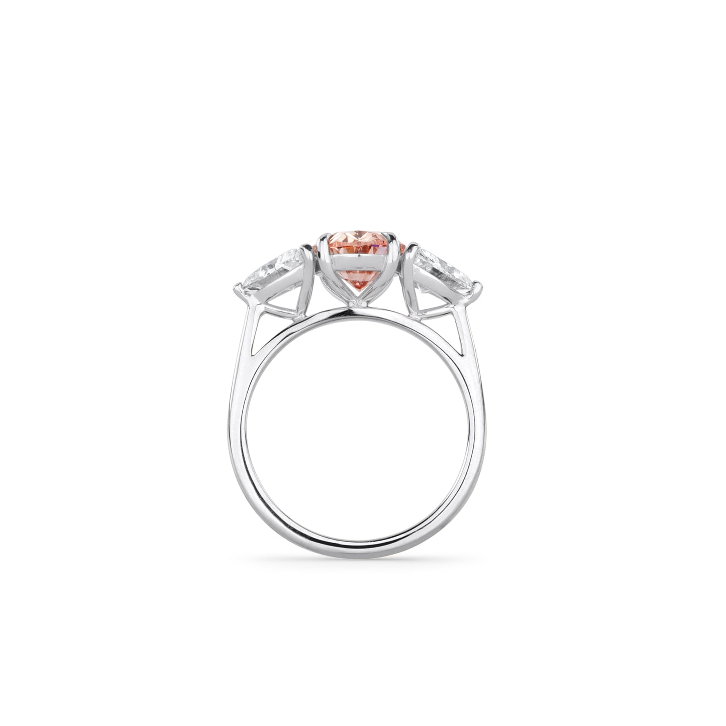 Rosaline White Gold Ring