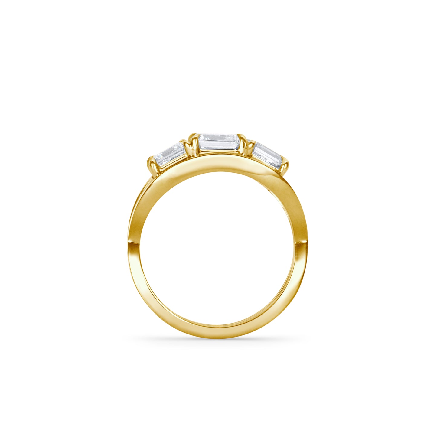 Anastasia Yellow Gold Ring