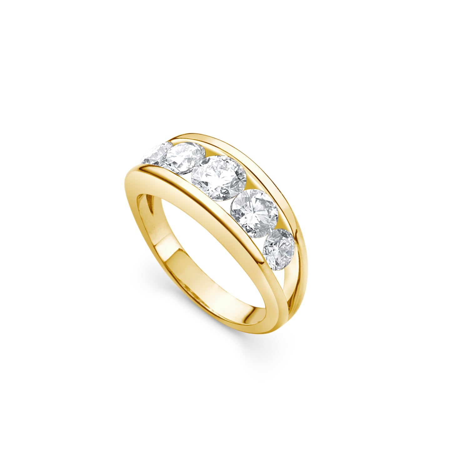 Amelia Yellow Gold Ring