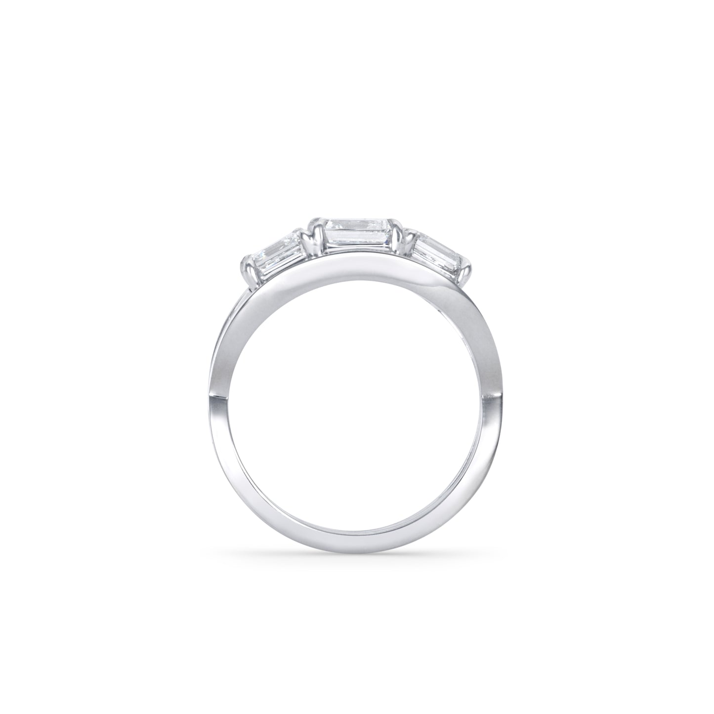Anastasia White Gold Ring