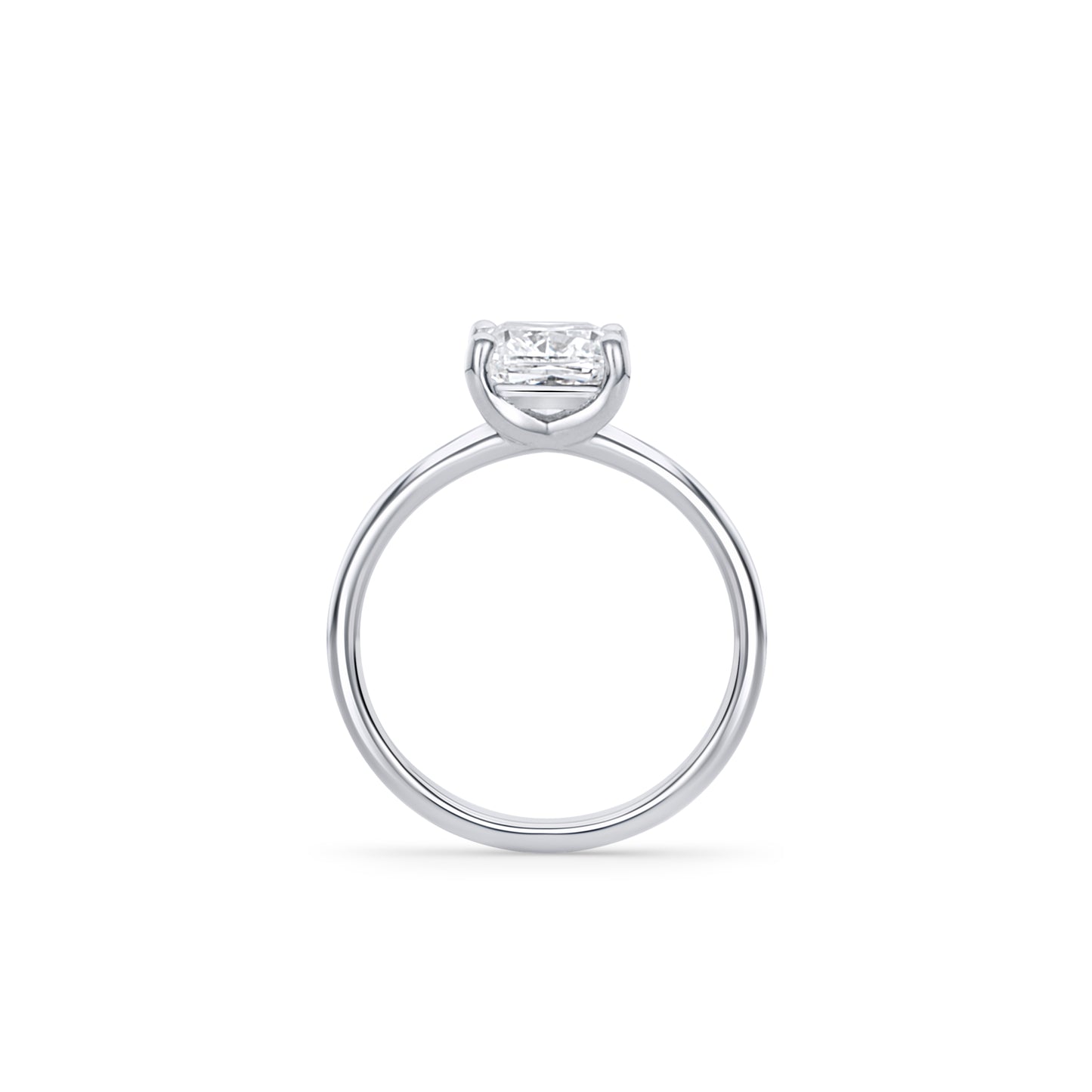 Crown White Gold Ring