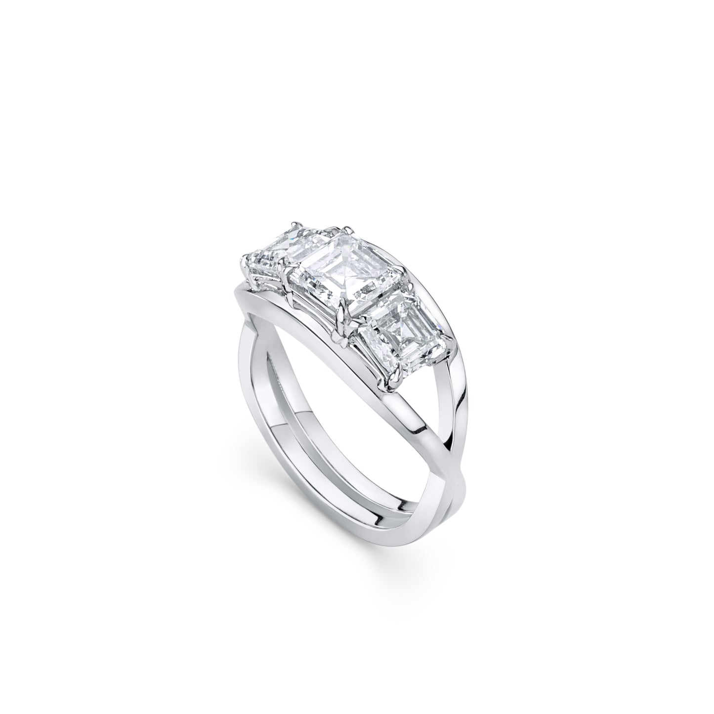 Anastasia White Gold Ring