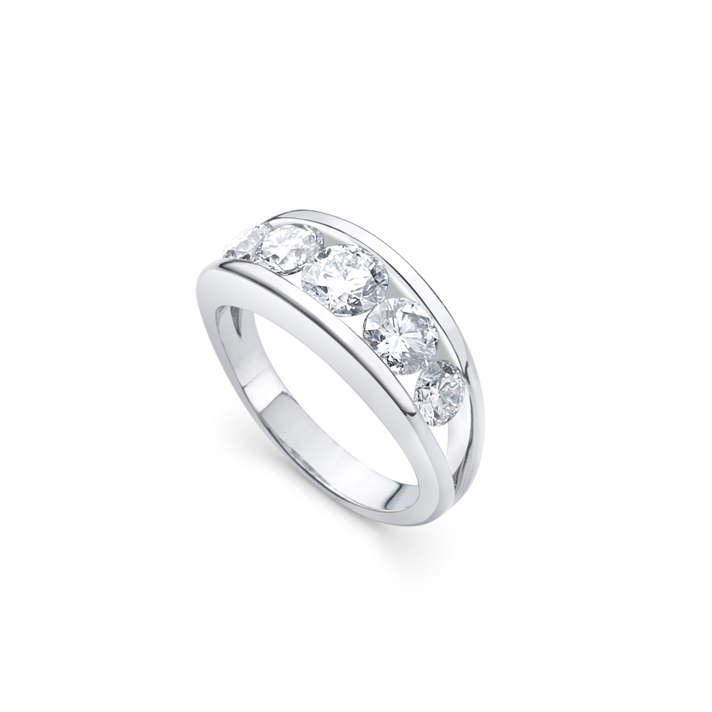 Amelia White Gold Ring