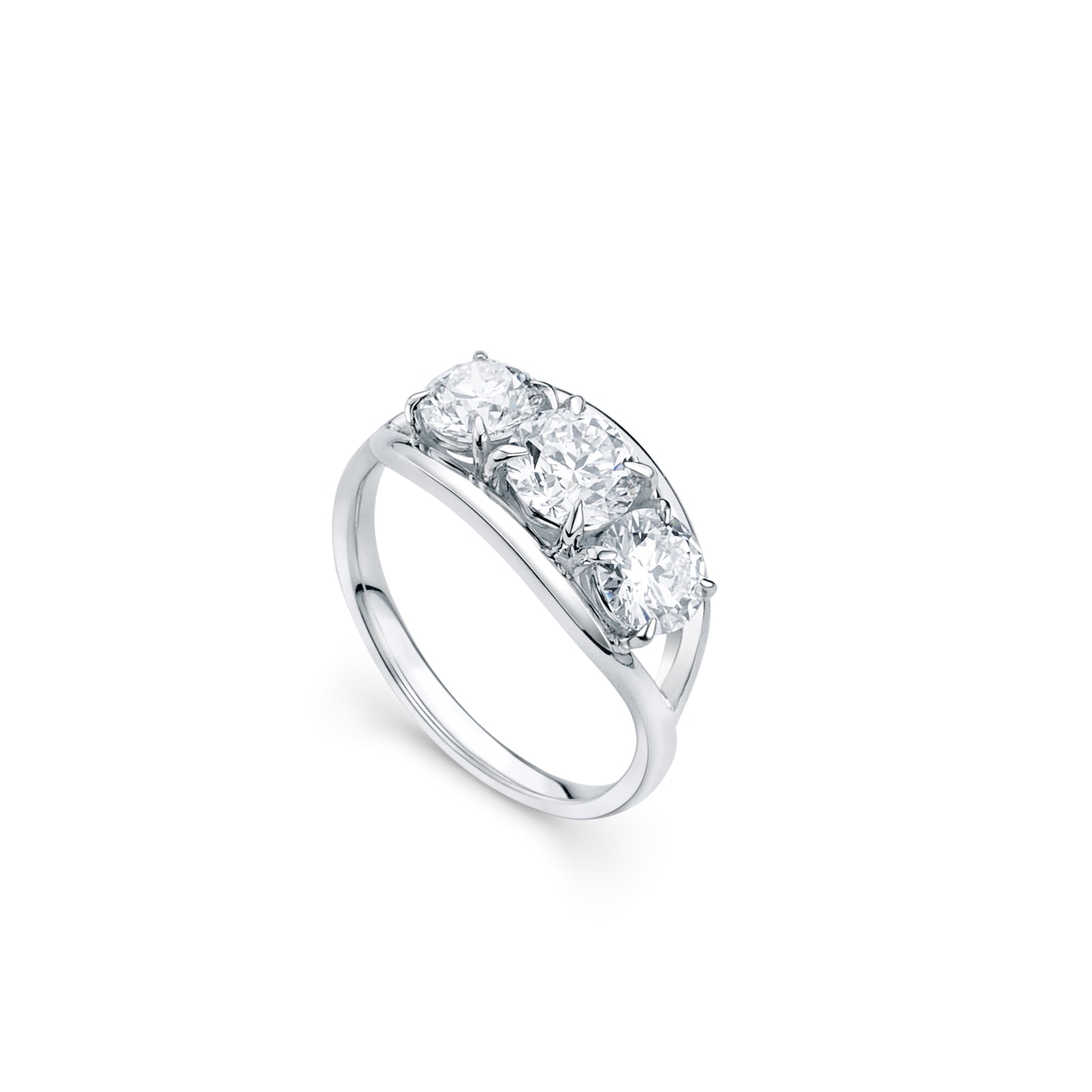 Aria White Gold Ring